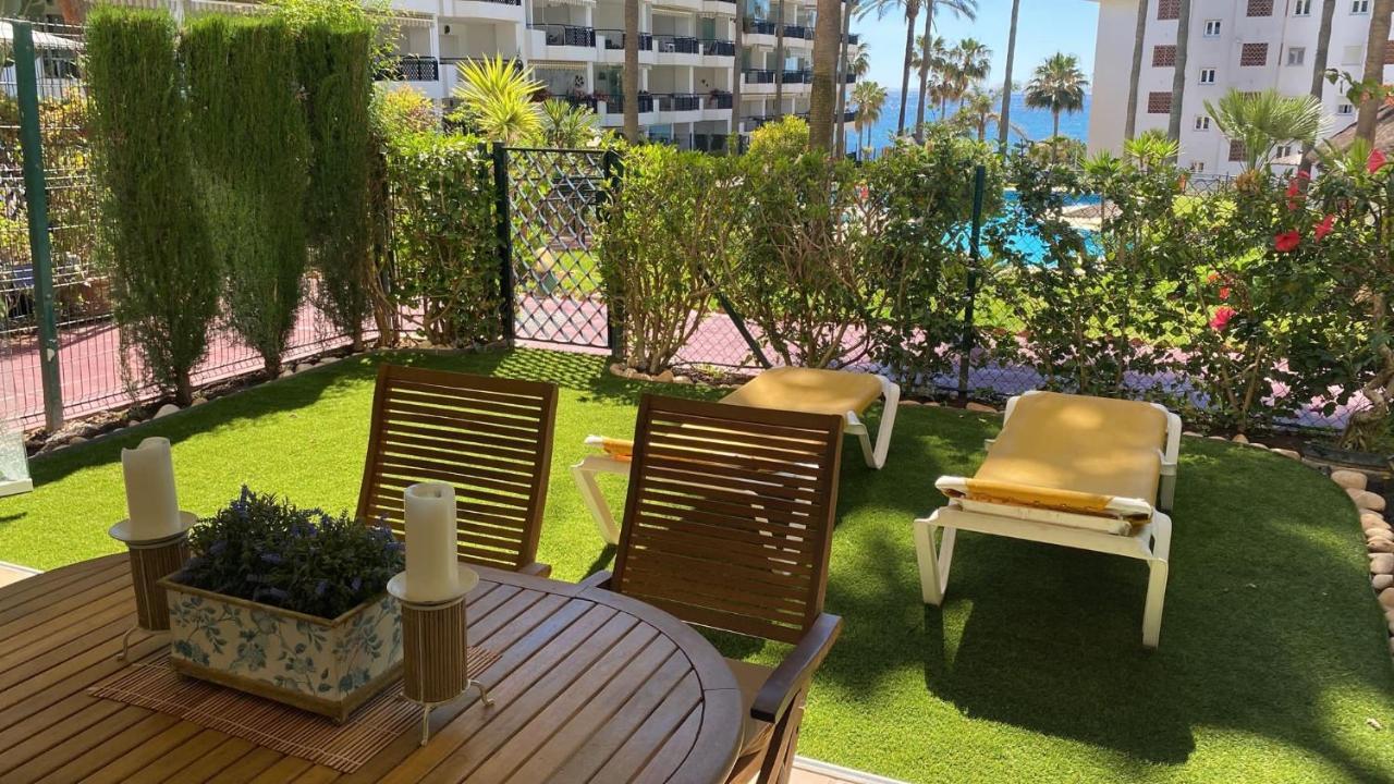 Mi Capricho, Beachfront, Grownfloor, Private Garden & Terrace Sitio de Calahonda Exterior foto