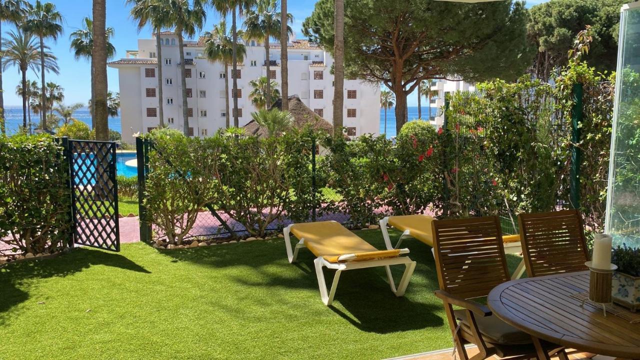 Mi Capricho, Beachfront, Grownfloor, Private Garden & Terrace Sitio de Calahonda Exterior foto